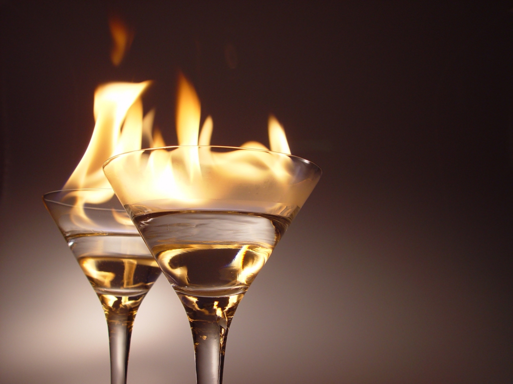 Flaming_cocktails Cocktail Play Dates