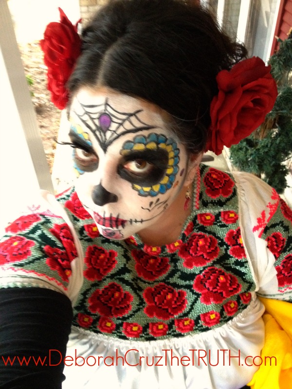 How to Easily Make the Perfect Halloween Dia De Los Muertos Costume | The  TRUTH About Motherhood